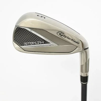 TaylorMade Stealth 2022 Iron Set 5-9,Pw,Aw 7pc Flex Regular TENSEI RED TM60 - Image 1 of 4