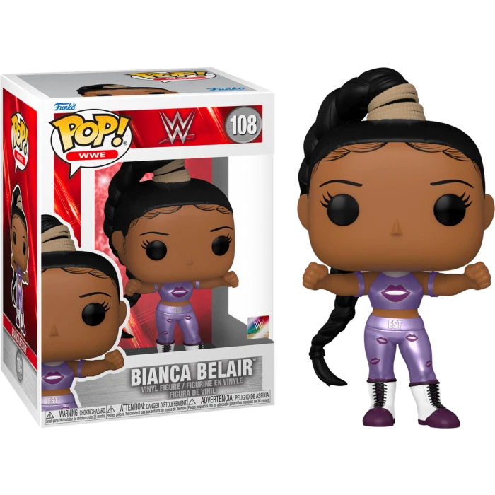 WWE Bianca Belair (WM37) Pop! Vinyl #108 Figure [FUN61465] Foto 1 de 1