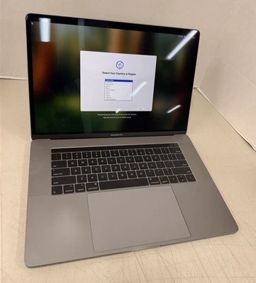 Apple MacBook Pro 15" 2019 A1990 i7-9750H 2.60GHz 32GB RAM 1TB SSD AMD 560X - Image 1 of 4