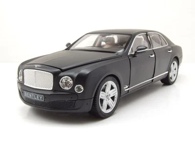 Bentley Mulsanne 2014 Matt Nero Modellino 1:18 Rastar - Immagine 1 di 4