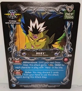 Hiei, Fearless Hero - C50 - Unlimited Edition (Alliance) Yu Yu Hakusho NM - Picture 1 of 5