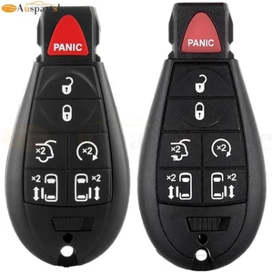 2x Remote Entry Car Key Shell Case For Chrysler Town&Country 08-2016 M3N5WY783X - Foto 1 di 8