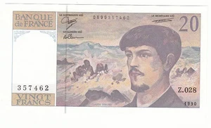 (FR1) 20 FRANCS DEBUSSY 1990 NEUF Fayette 66bis.1 20F204 - Picture 1 of 2