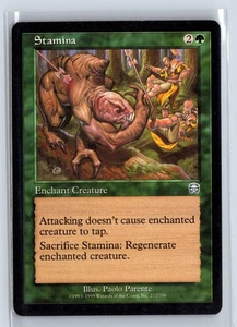(2x) STAMINA – MTG Magic the Gathering Card – Mercadian Masques – Uncommon - Picture 1 of 6