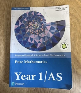 Pearson Edexcel AS and A Level Mathematics Pure Mathematics Year 1/AS Textbook - Picture 1 of 5
