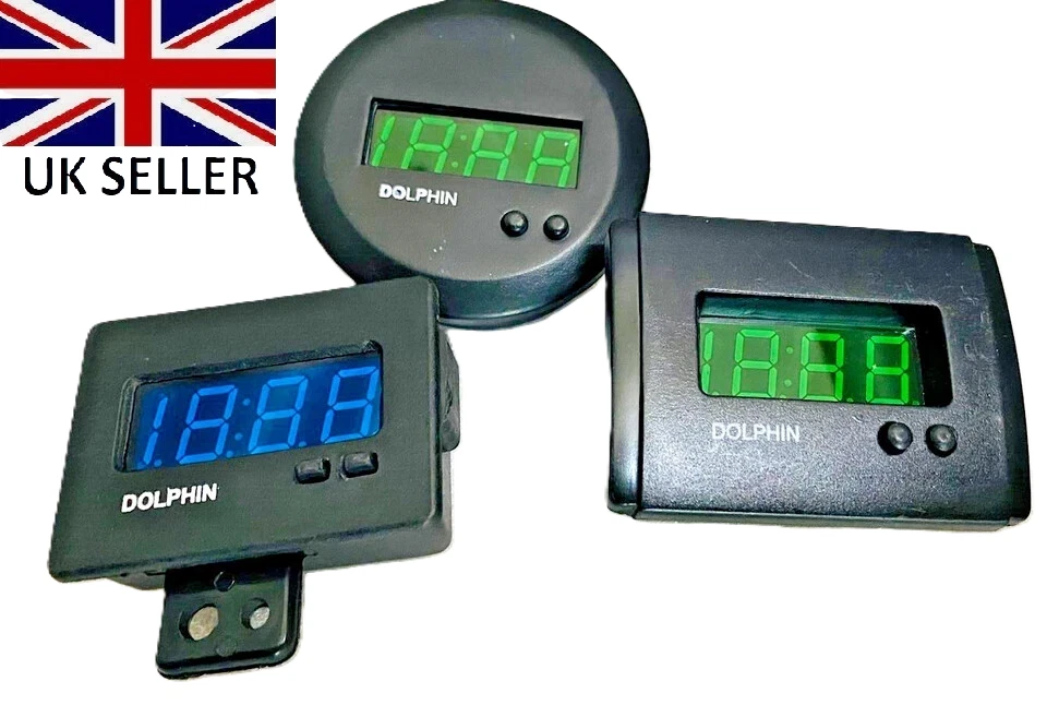 Digital Dash Clock Set of 3 For Suzuki SJ410 SJ413 Samurai Gypsy Sierra Drover - Image 1 of 2