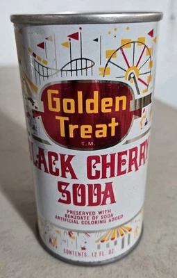 Golden Treat Black Cherry Soda Can - Image 1 of 4
