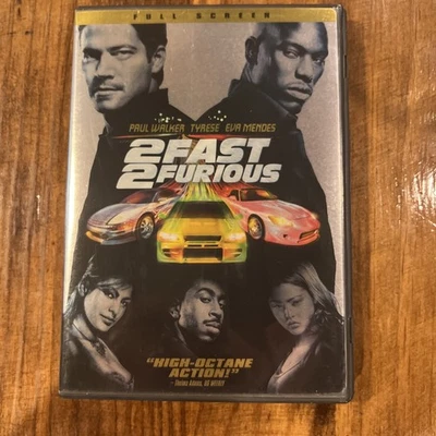 2 Fast 2 Furious (DVD, 2003, Full Frame) - Image 1 of 2