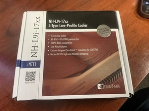 Noctua NH-L9i-17xx, Premium Low-Profile CPU Cooler for Intel LGA1700 (Brown) - Afbeelding 1 van 3