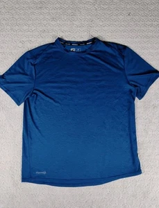Camiseta azul Russell Athletics Fresh Force adulto mediana (38-40) ajuste de entrenamiento - Imagen 1 de 11