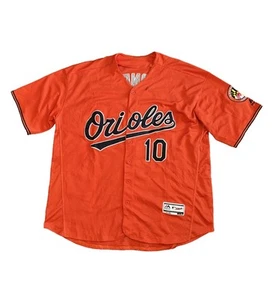 Baltimore Orioles Adam Jones #10 Jersey Size 56 Orange Majestic Stitched MLB - Picture 1 of 15