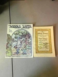 1977 Middle Earth The World of Tolkien & A Hobbits Travels 1978 - Picture 1 of 13