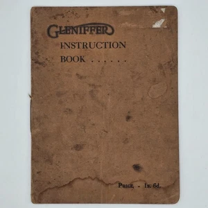 Gleniffer Motors Instruction Book 1930s B C F E H L Petrol Engines Manual - Foto 1 di 11