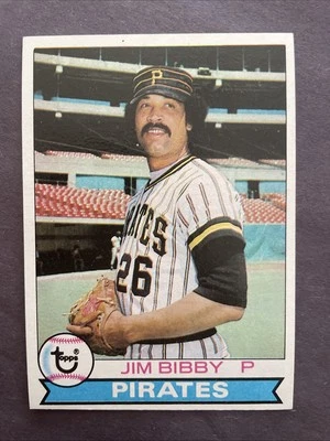 1979 Topps #92 Jim Bibby Pittsburgh Pirates - Image 1 of 2