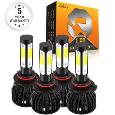 Светодиодные лампы дальнего и ближнего света для Geo Prizm 1993-1997 - 6000K белые комбинированные - Изображение 1 из 4