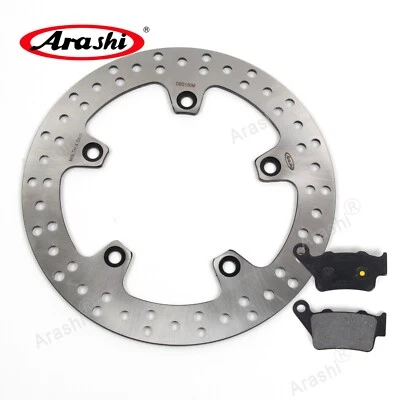 fit BMW F800ST 2006-2012 F700GS 2013-2015 Rear Brake Disc Rotor + Brake Pads — 第 1/4 张图片