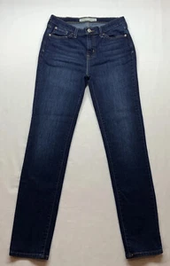 Signature Levi Strauss Gold Women Juniors Skinny Denim Jeans Size 18 Color Blue - Picture 1 of 12