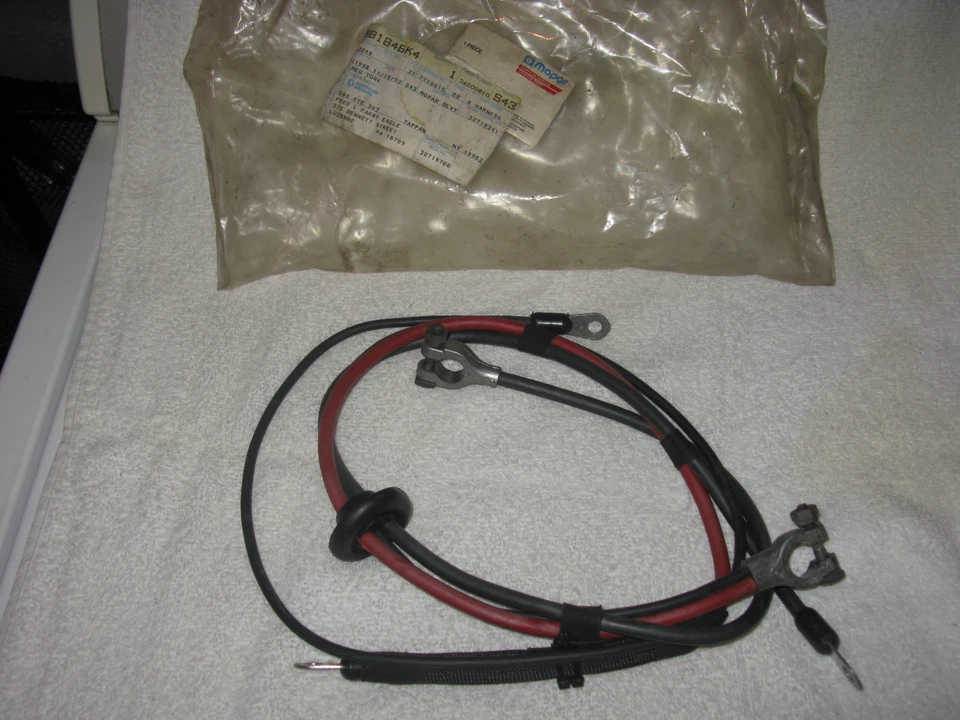 NOS Mopar 1970's 1980's Jeep Battery Cable Harness - Image 1 of 1