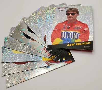 1994 Hi-Tech Brickyard 400 Jeff Gordon BY1 - BY10 Is a 10 Card Set - Image 1 of 4