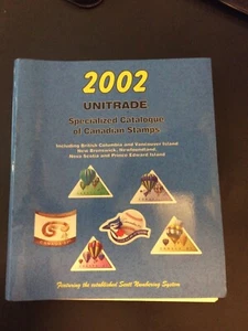 2002 Unitrade Specialized Catalogue Of Canadian Stamps, EXcellent Condition - Picture 1 of 6