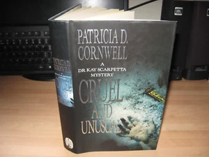 Patricia D Cornwell - Cruel and Unusual Signed 1st 1993 Dr Kay Scarpetta crime 4 - Picture 1 of 8