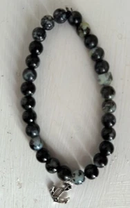Handmade mens anchor bracelet - Picture 1 of 1