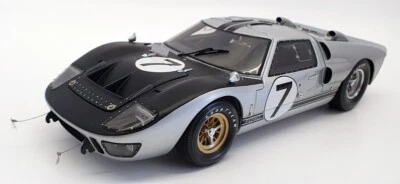 Exoto 1/18 Scale Diecast 8048 - Ford GT 40 MKII #7 - Silver/Black - Image 1 of 4