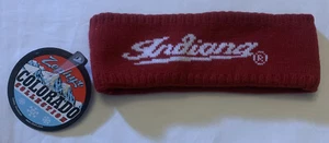 Indiana Hoosiers Zephyr Crimson Script Logo Knit Crown Headband - Picture 1 of 4