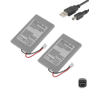 2X Replacement Battery for Sony PlayStation PS3 Six Axis DualShock 3 Controller