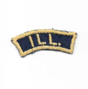Illinois ILL. 1938-1952 BGS Blue and Gold Cub State Strip Boy Scout BSA CG - Picture 1 of 2
