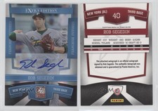 2010 Donruss Elite Extra Edition Franchise Futures Signatures Rob Segedin Auto
