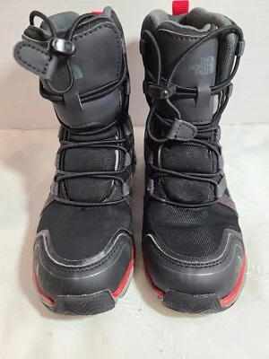 Botas impermeables The North Face Youth talla 2 invierno Hydro Seal negras/rojas/grises Foto 1 de 4