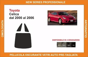 pellicola oscurante vetri pre tagliata toyota celica dal 2000 al 2006 - Imagen 1 de 1