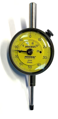 Federal SP6IS Group 2 Dial Indicator w/Lug Back, 0-25mm Range, 0.01mm Graduation - Image 1 of 4