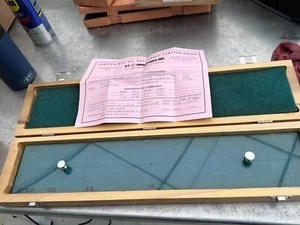 Báscula de vidrio Scherr Tumico 74-0330-20 20" para calibración de mag comparador óptico - Imagen 1 de 15