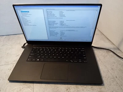 Laptop Dell Precision 5510 15.6" 4k pantalla táctil Intel Core i7-6820HQ *LEER -FM Foto 1 de 4