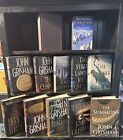 Lot of 12! JOHN GRISHAM HARDCOVER COLLECTIBLE BOOKS RARE FIRST EDITIONS LIKE NEW