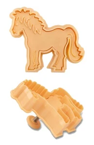 Ausstecher/Ausstechform "PFERD" mit Auswerfer/Prägestempel - Bild 1 von 1