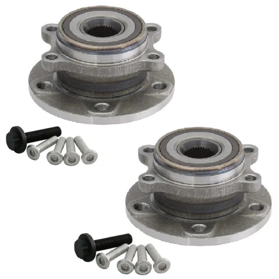 FRONT Wheel Hub Bearing Assembly FIT 2007-2016 VOLKSWAGEN EOS, CC, TIGUAN (PAIR) - Image 1 of 1