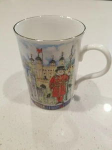 James Sadler Thameside London Heritage Collection Porcelain Mug - Picture 1 of 5