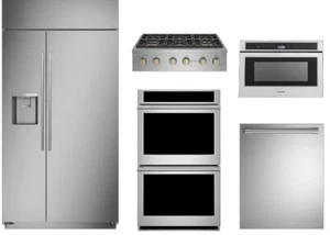 Monogram Pro Package with 36" Gas Rangetop, 30" Double Oven & 42" Refrigerator - Picture 1 of 6