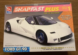 AMT ERTL Ford GT-90 Snap Fast Plus kit modellino plastica scala 1/25 8381 nuovo sigillato - Foto 1 di 21