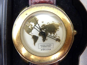 Vintage - United Colors of Benetton - By Bulova - Armbanduhr - Herren - RAR ! - Bild 1 von 10