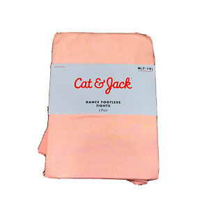 Cat & Jack Footless Tights 1 Pair Pink Size M (7-10) New With Tags