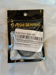 2PCS ACB515H7 Bike Headset Bearings 40 * 51.5 * 7mm 45/45 Road Angular Contact B - Picture 1 of 2