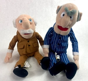 Wardorf and Statler Muppet Vision 3D Plush Set Disney 2008 - Picture 1 of 2