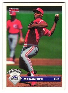1993 Donruss #760 Mo Sanford