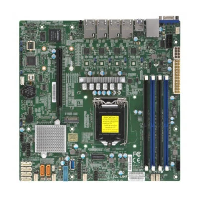 For Supermicro X11SCL-LN4F Server Motherboard Single Socket LGA-1151 MicroATX - Image 1 of 2