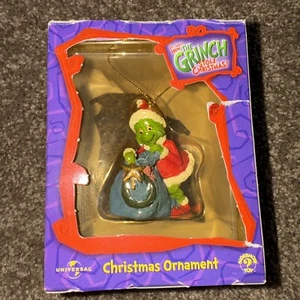 2000 UNIVERSAL WIE DER GRINCH WEIHNACHTSSCHMUCK STAHL SIDESHOW SPIELZEUG - Bild 1 von 6