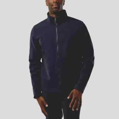 NWT Brand New Costco 32 Degrees Men's Full Zip Heat Jacket Navy Blue Medium - Image 1 of 4